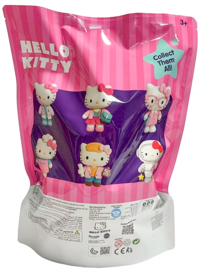 Hello Kitty Career Plush 25cm – Soft Collectible Stuffed Toy in Career Outfit, Cute Cuddly Gift for Kids and Hello Kitty Fans - Candy Maker - Image 4