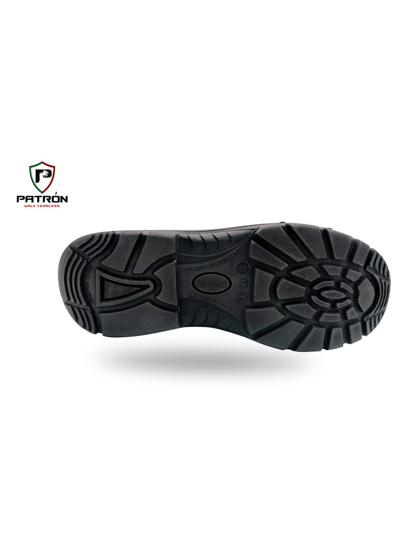 Patron RIGGER | O6799, Water, Heat And Resistant With Anti Slip Breathable Leather Industrial Safety Shoe For Man - Image 4
