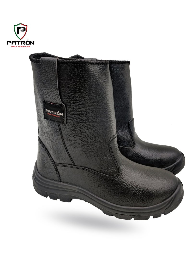 Patron RIGGER | O6799, Water, Heat And Resistant With Anti Slip Breathable Leather Industrial Safety Shoe For Man - Image 1