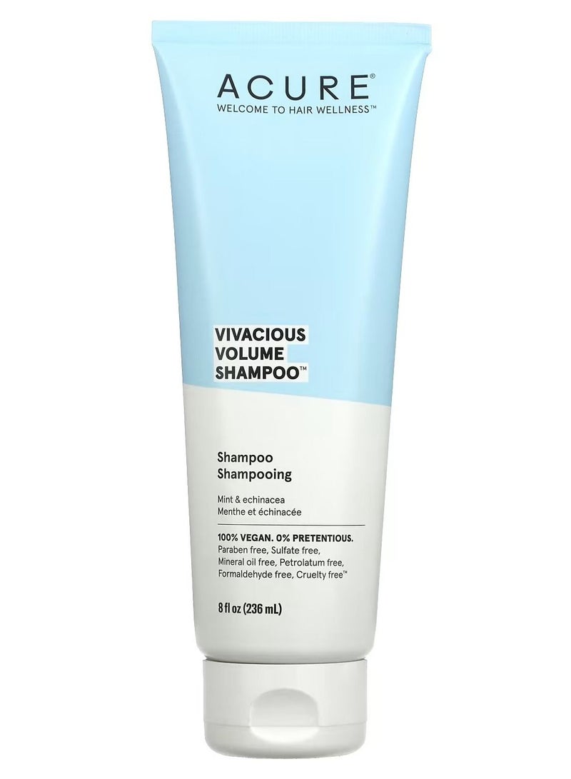 أكيور شامبو أكور فيفيشس فوليوم بالنعناع والقنفذية 8 أونصة سائلة 236.5 مل