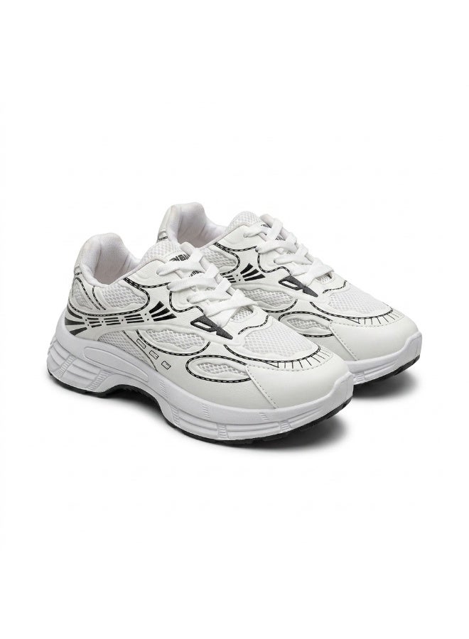 Vbranda A luxurious, eye-catching, and stylish sneaker-L-18-WHITE - Image 3