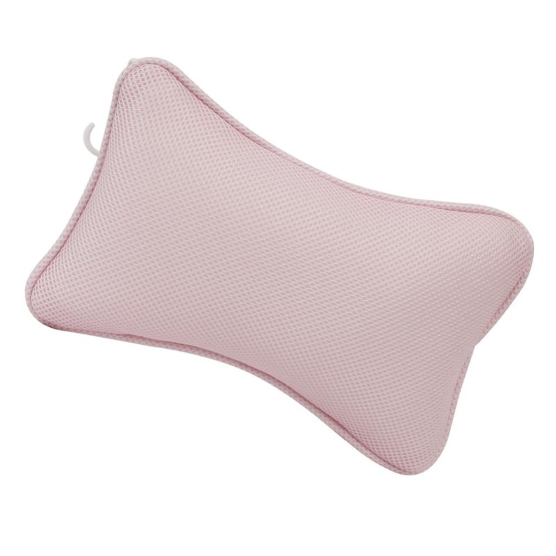 2pcs Bathtub Suction Cup Neck Pillow for Spa Bath Full Body Support White - Image 3