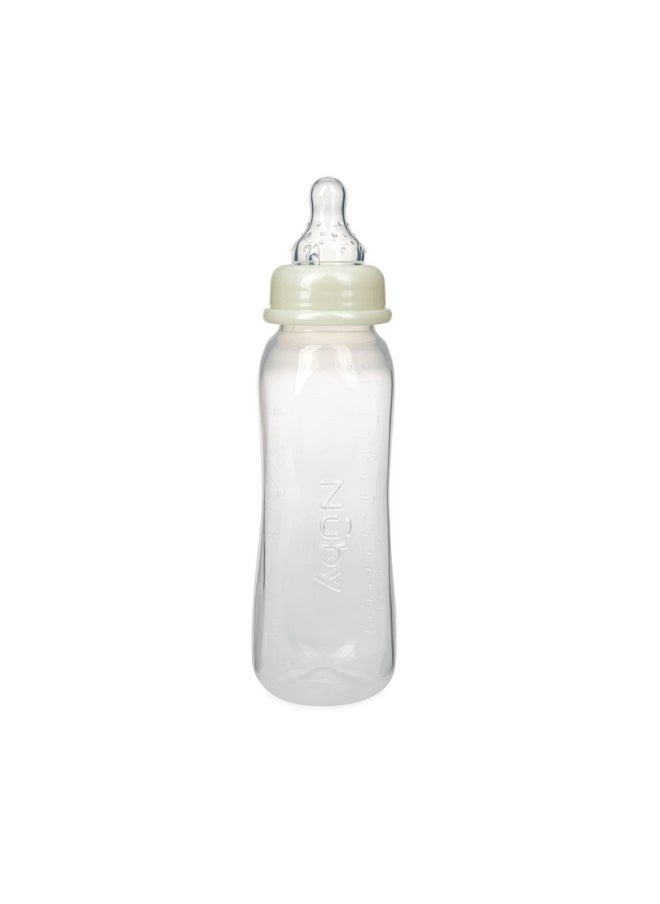 Nuby Nuby Standard Neck Tinted Bottle, 8oz, 3+ Months, Single Pack of 1, Colors May Vary  - Image 4