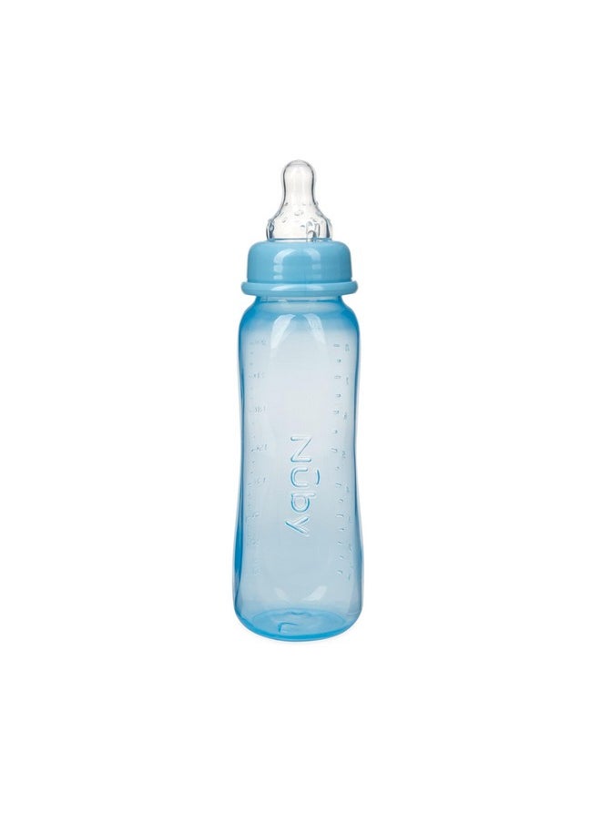 Nuby Nuby Standard Neck Tinted Bottle, 8oz, 3+ Months, Single Pack of 1, Colors May Vary  - Image 2