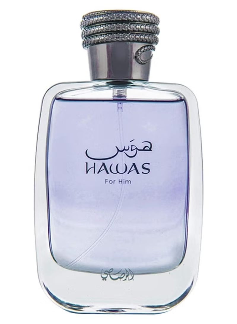 الرصاصي عطر حواس للرجال، ماء عطر 100 مل - Image 1