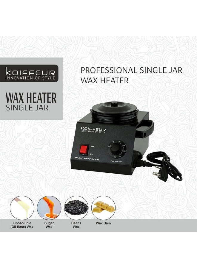 Koiffeur Wax Heater Warmers Singel Bowl With Temperature control & Automatic Cut Off For Liposoluable, Beans, Peraffin & Sugar Wax - Image 3