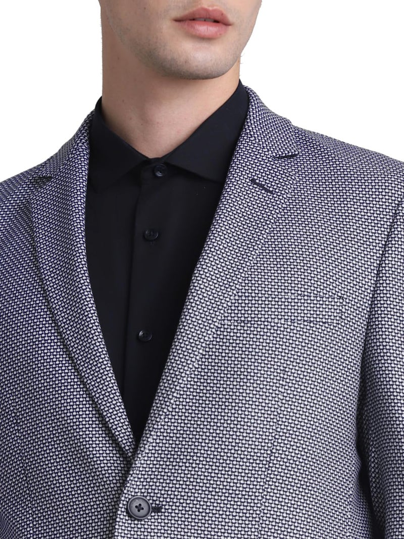 Jack & Jones Mens Blue Slim Fit Formal Blazer - Image 5