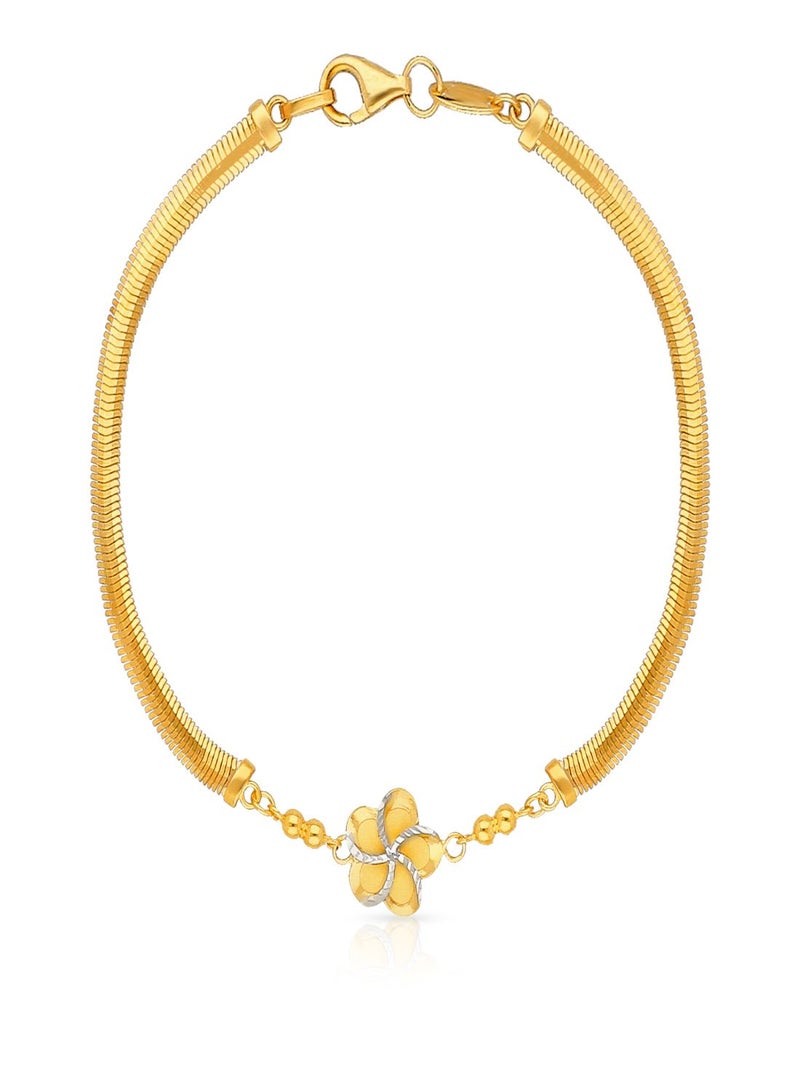 Malabar Gold and Diamonds 22 KT 916 Purity Gold Bracelet LABR603T75  - Image 1