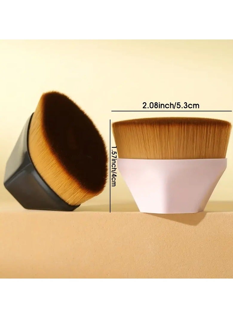 ORiTi فرش أساس سائلة احترافية لتطبيق مكياج خالي من العيوب محمولة ومسطحة - وردي - Image 5