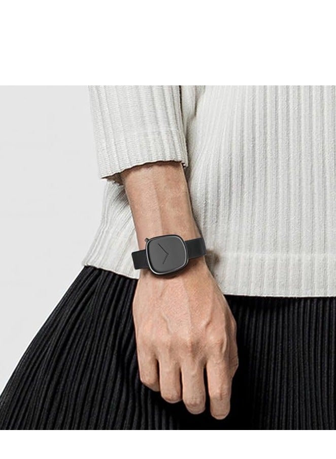 TOMI Fashion Business Mens Quartz Wrist Watches Waterproof Square Stainless Watch Gifts for Him Students Women Husband - Image 2