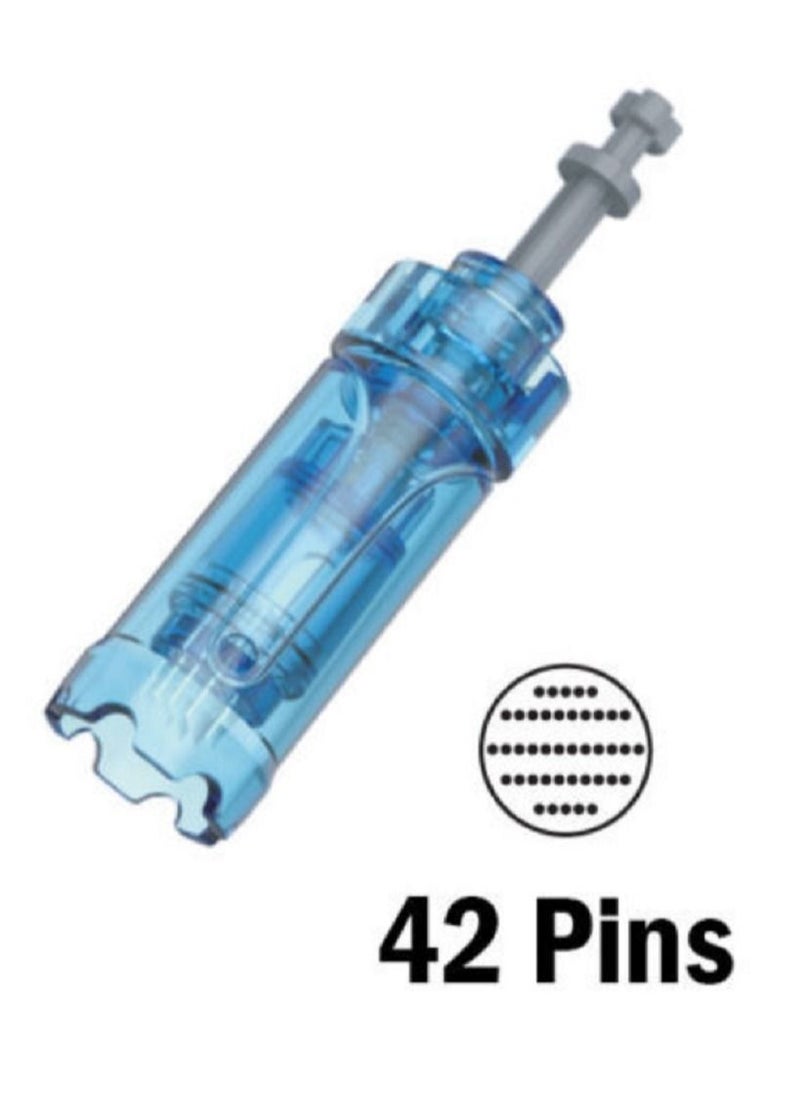 hydra 10Pcs Dr.pen A8S/M8S/A9/A11 Needle Cartridge 42Pin Needles Microneedling Derma Pen Replacement Cartridges  - Image 2