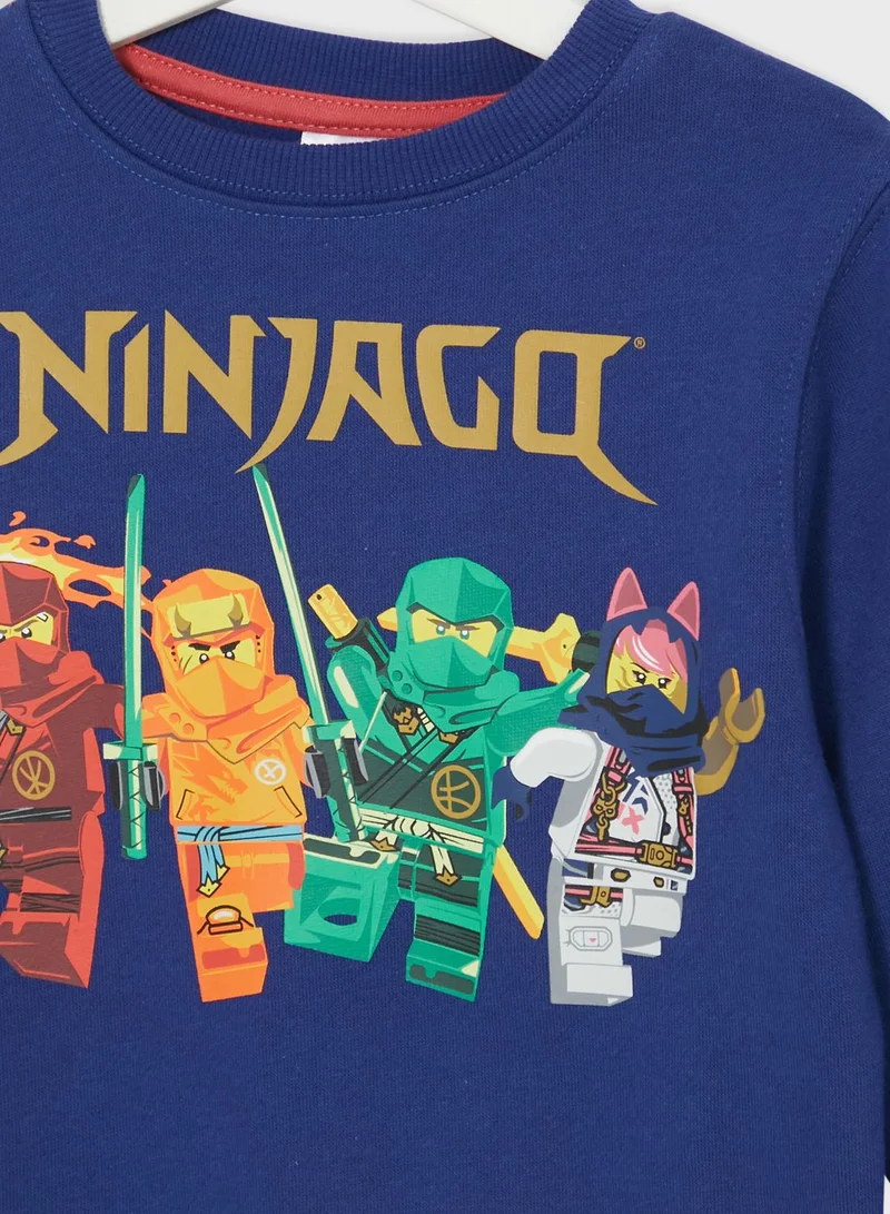 LEGO Lego Ninjago Boys Printed Sweatshirt