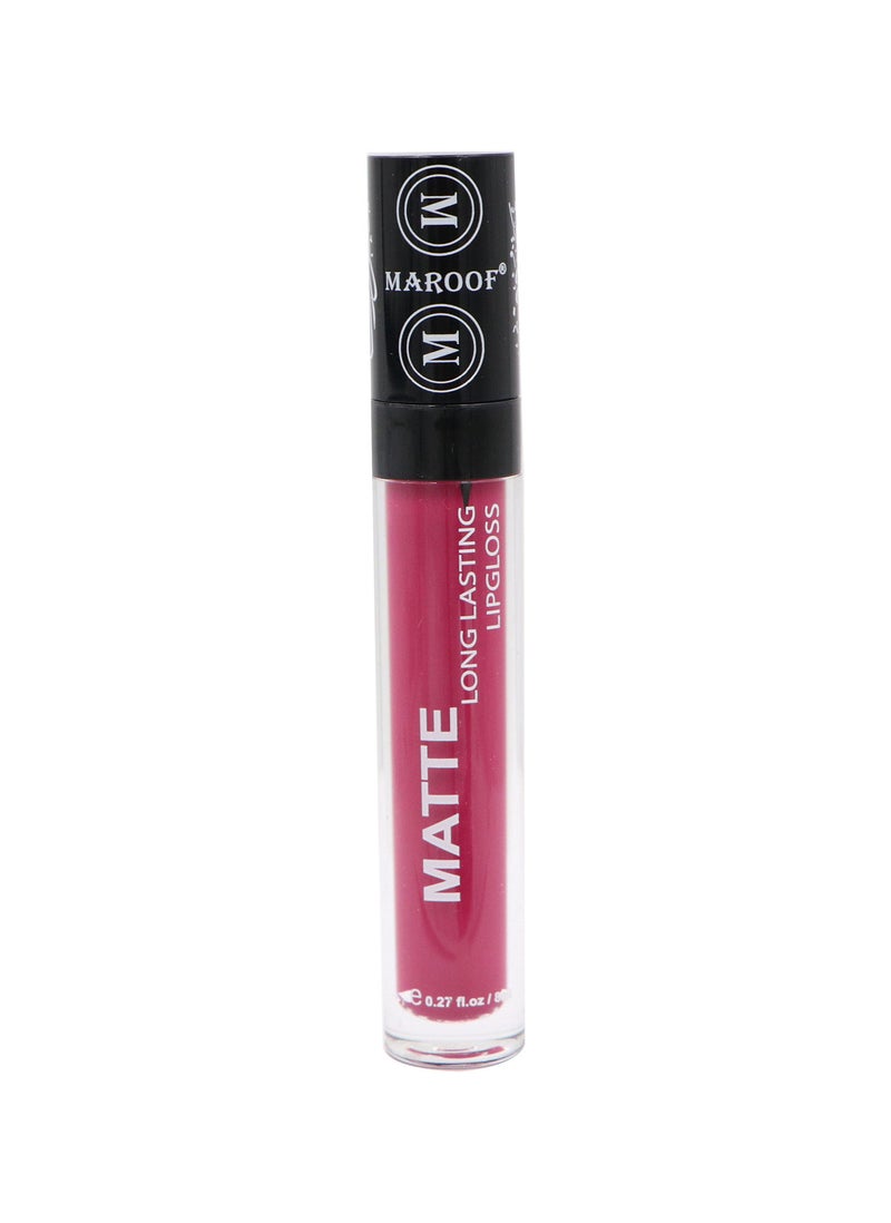 MAROOF Matte Long Lasting Lipgloss 8ml 06 Paradise - Image 1