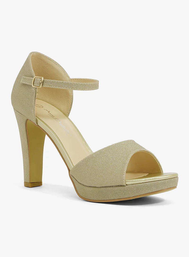 Anne Michelle Platform Heeled Sandal