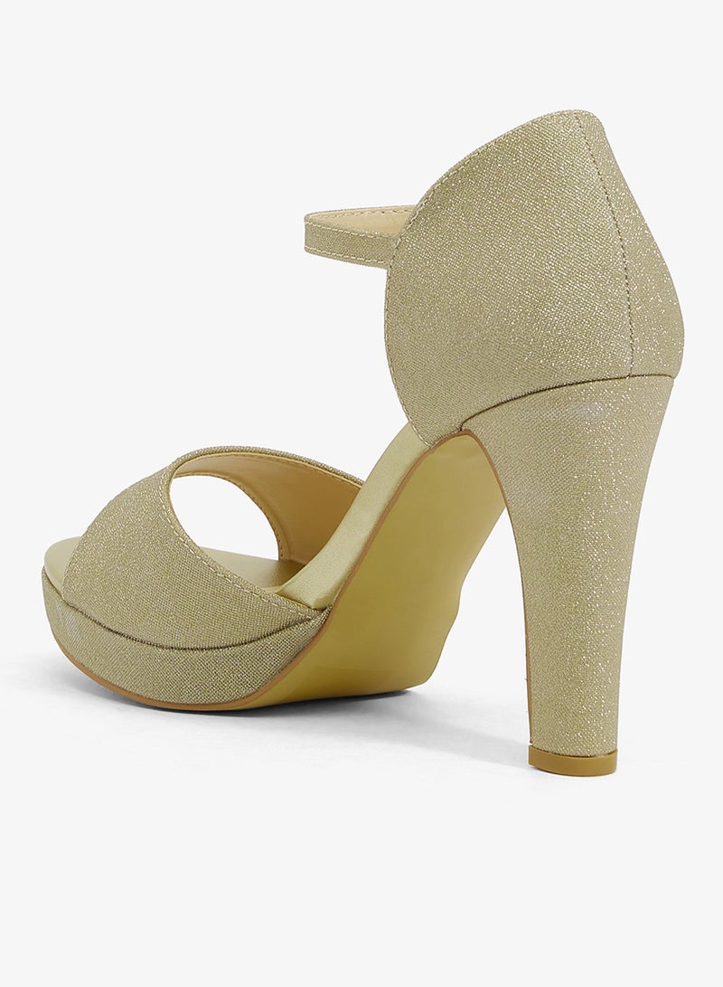 آن ميشيل صندل بكعب منصة - Image 3