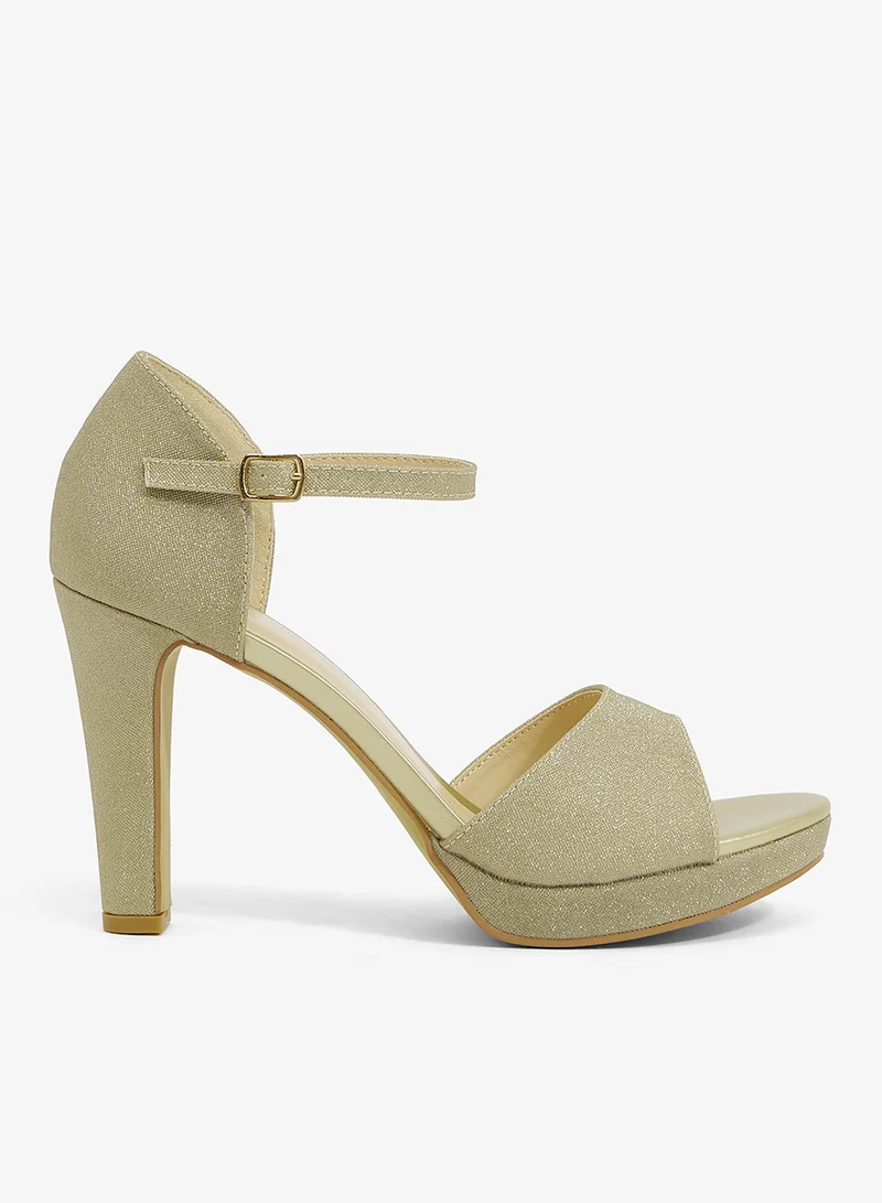 Platform Heeled Sandal