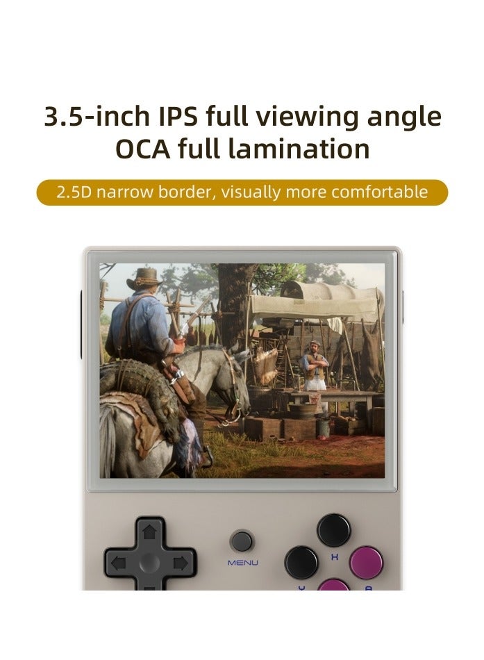 3.5-inch quad-core open source handheld retro handheld game console 64G 5000 + games