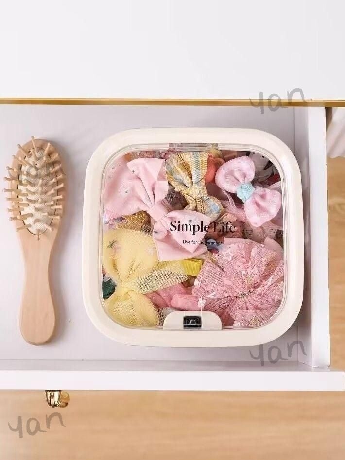 صندوق تخزين بلاستيكي شفاف من ABS 15x15x8.5 سم - Image 2