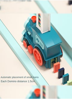 Haidue Automatic Domino Train Toy Set With 120pcs Domino Blocks For Kids Boys And Girls  - Image 3