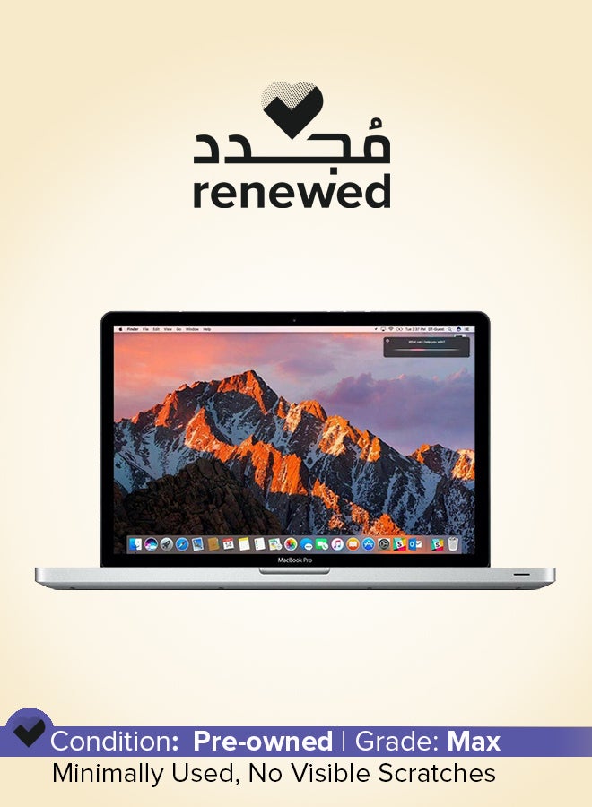 Apple Renewed - Macbook Pro A1278 2012 Laptop With 13.3-Inch Display,Intel Core i7 Processor/Quad Core/8GB RAM/512GB SSD/UHD Graphics English Black - Image 1