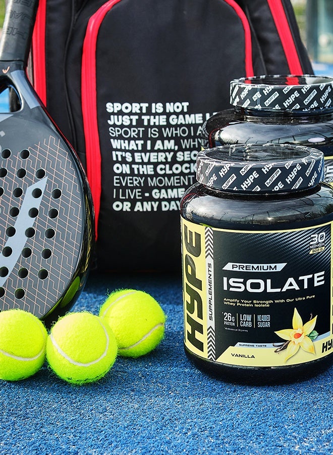 هايب مسحوق بروتين آيزوليت نكهة الفانيلا | ٩٠٠ غرام | مصدر بروتين عالي الجودة - Image 2