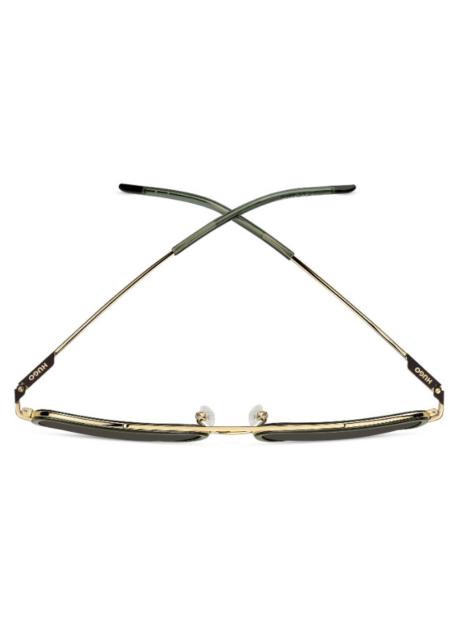 HUGO HG 1404/G/S Sunglasses Green Rectangular - Image 4
