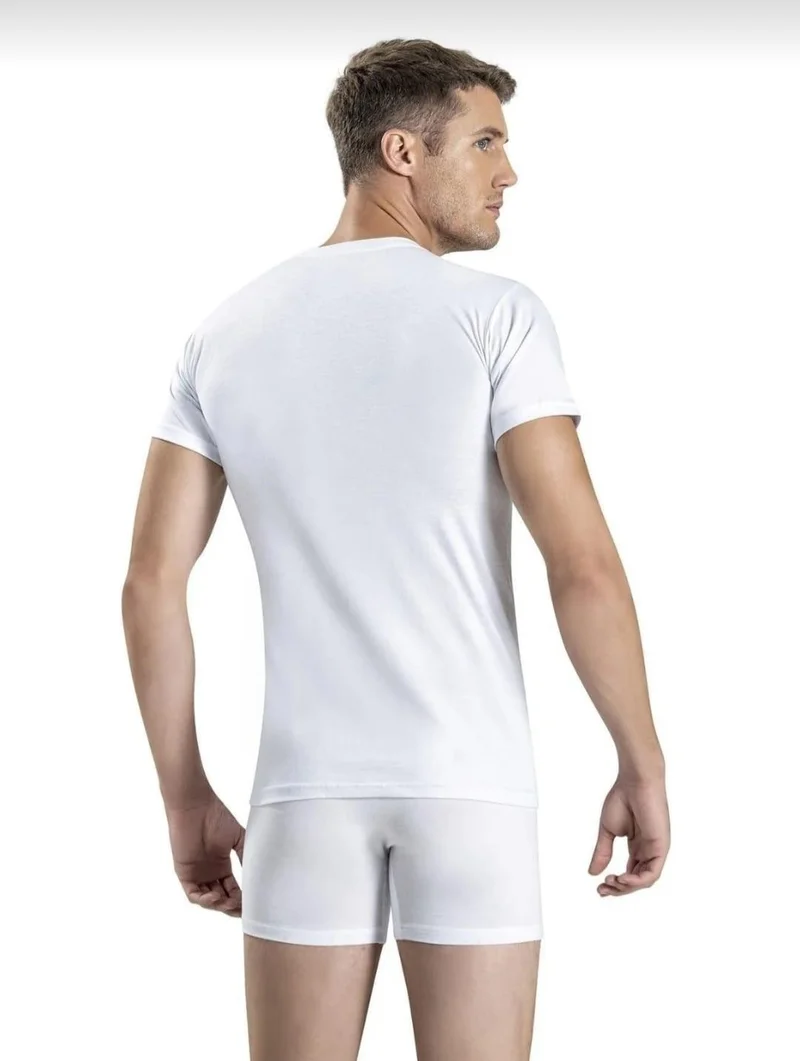 Jiber 104 Men's Zero Collar Undershirt 3 Pieces