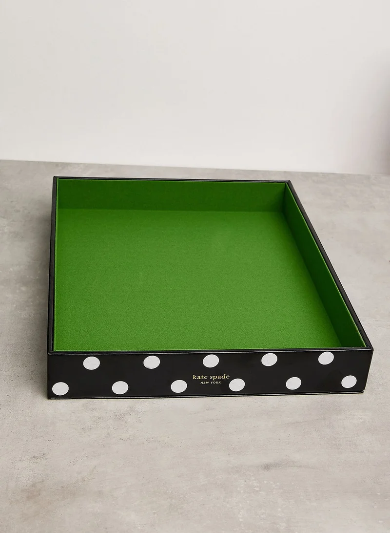 Kate Spade Letter Tray, Picture Dot