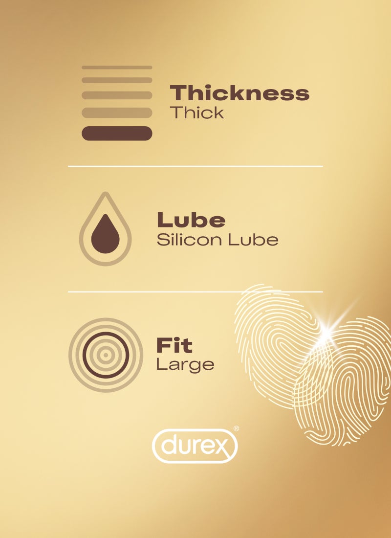 Durex Skin On Feeling Real Feel Condoms 10 Pieces - Image 5