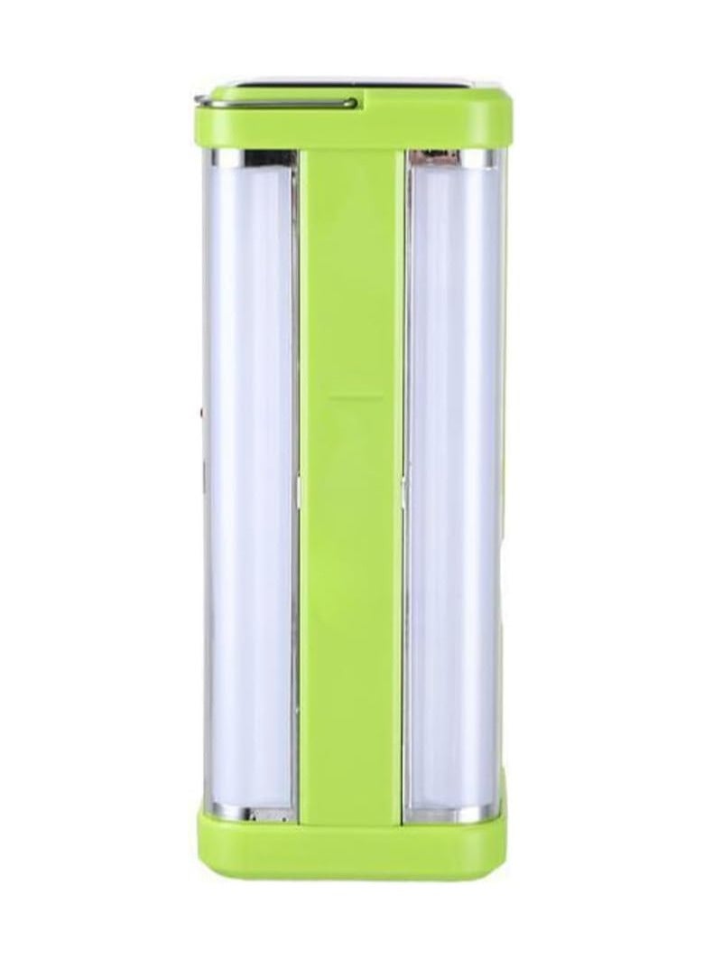 Emergency Light WD-8002S Solar LED Rechargeable Hand Hold Lamp Tube Lead Acid Battery 2200mAh 2 Step Push Switch Handle 5.5DC/Round Plug Port Round Plug Charging Wire  - Image 2