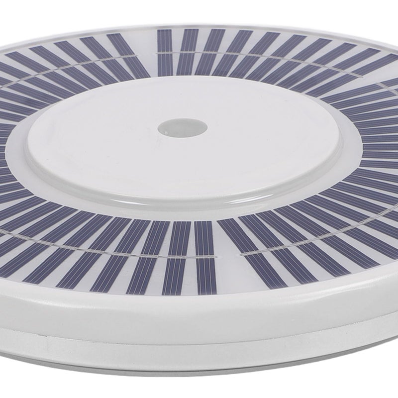 Solar Flagpole Light Gold 48 LED Automatic On Off IP65 Waterproof For Patios Decks - Image 3