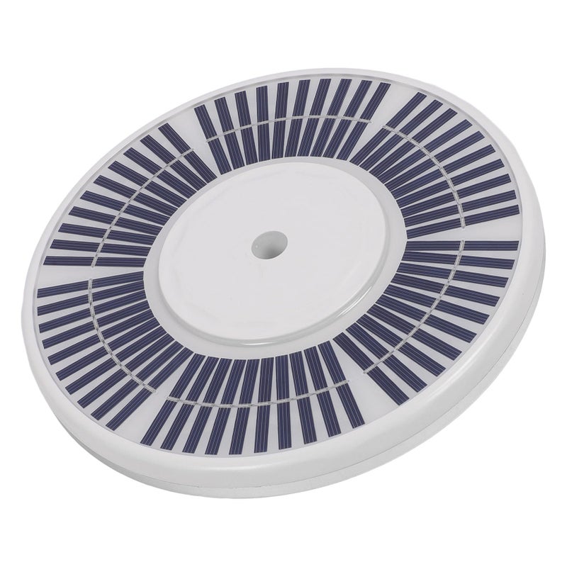 Solar Flagpole Light Gold 48 LED Automatic On Off IP65 Waterproof For Patios Decks - Image 5