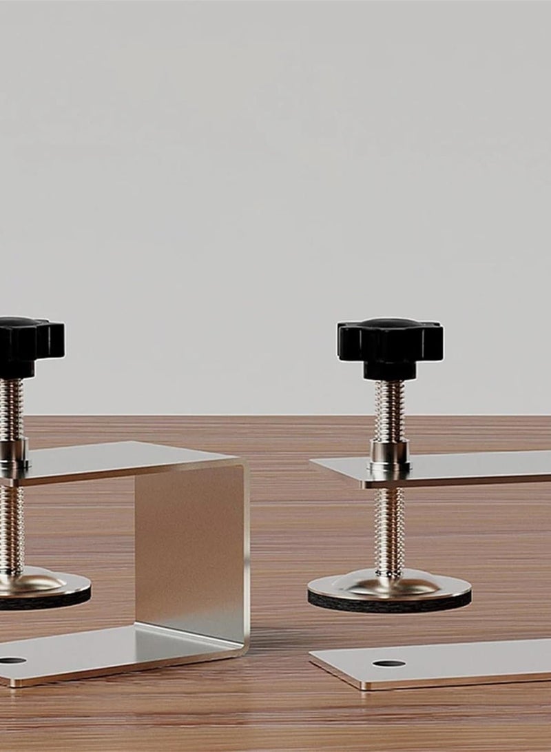 GGOOT C Clamp Drawer Panel Clips Cabinet Tool Home Furniture Accessories Steel Drawer Front Installation Clamps Hardware Woodworking Jig - Image 4