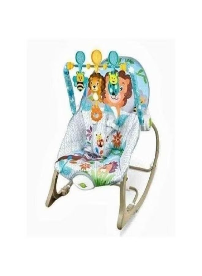 ibaby (ibaby) Baby Music Rocking Chair Infant to Toddler Rocking Chair with Vibration Vibration Vibration and Soothe Toys for Babies to Toddlers Suitable from Birth - Image 1