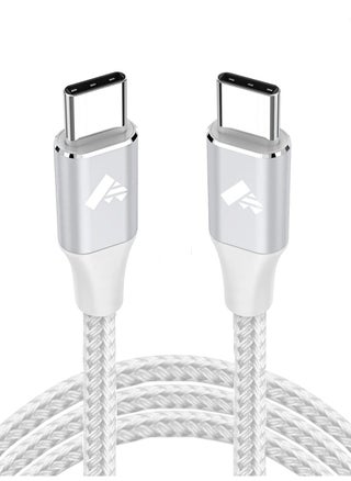 USB C to USB C Cable 60W 2M, Type C to Type C Power Delivery Type C Fast Charge Cable USBC Cord for iPhone 15 Pro Max, MacBook Pro, iPad Pro, Dell XPS, Chromebook, Samsung S23 S22, Switch - pzsku/ZA163D50EBC55D3C098BEZ/45/_/1723367074/d72f0a55-9a2b-4289-b3cb-8456a78290f6