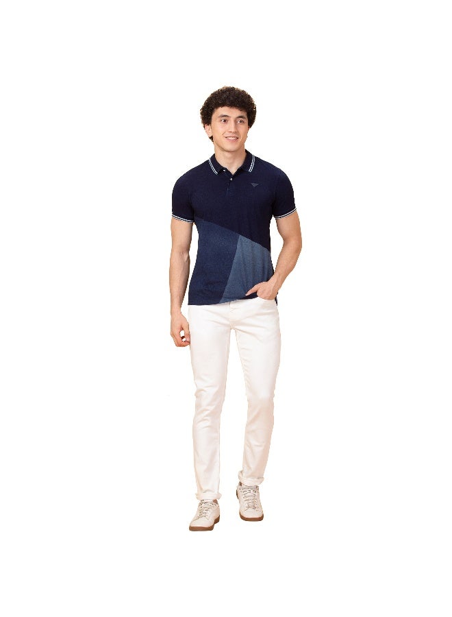 Being Human Mens Ivory Slim Fit Denims - Image 2
