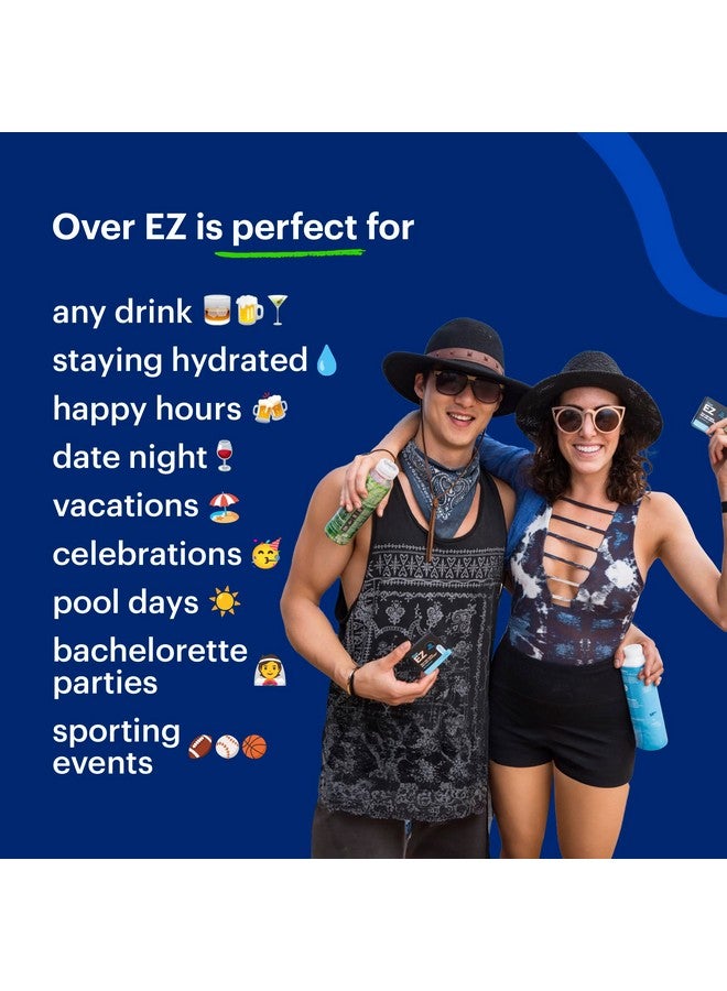 OVER EZ Pre-Drink Supplement - Party Recovery & Prevention Pills for a Night Out & Better Mornings (12 Capsules) & Milk Thistle, Amino Acids, Vitamin Bs - Image 5