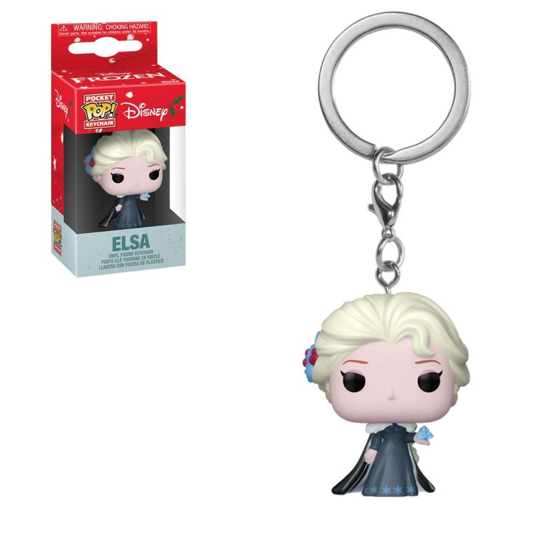 Funko Pocket POP! Disney Frozen Elsa (Winter Outfit) Vinyl Keychain (10.2 cm) - Image 2