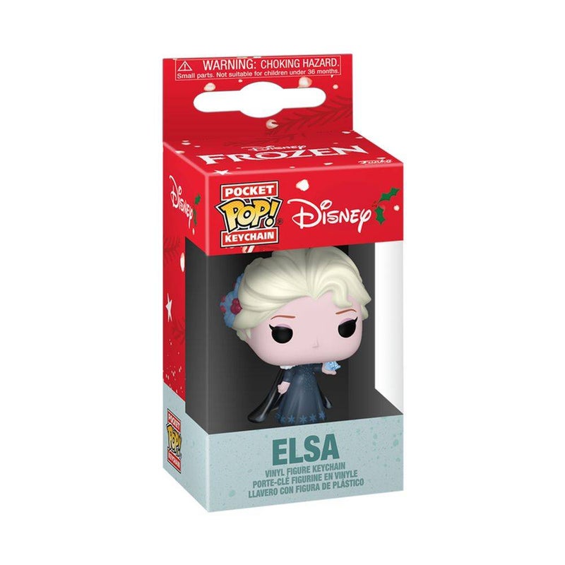 Funko Pocket POP! Disney Frozen Elsa (Winter Outfit) Vinyl Keychain (10.2 cm) - Image 1