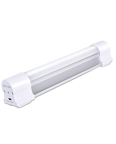 LETOUR Rechargeable Light LED Tube Magnetic Light 4000Lumens 5200mAh 5 Levels Dimming Camping Lantern USB Rechargeable Portable Lights with 2 Magnets Endurance for 60 Hours - Image 1