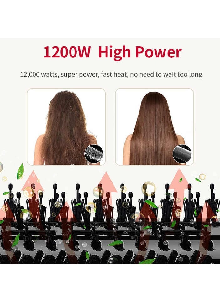 Home Gold - Home Gold S 1200W 3 in 1 Hair Dryer Brush Blue - Image 1