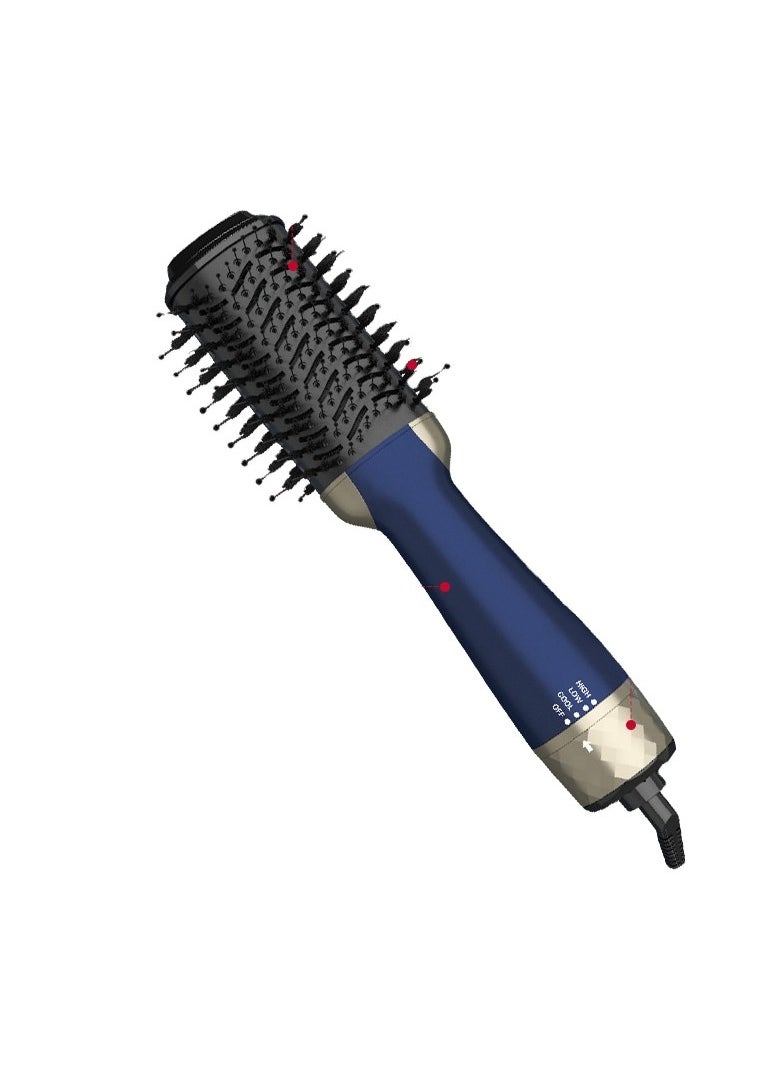 Home Gold - Home Gold S 1200W 3 in 1 Hair Dryer Brush Blue - Image 1