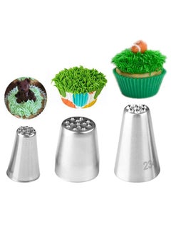 Mmmon 7 Pcs Cake Piping Tips Pastry Nozzle,Portable Stainless Steel Cake Decorating Tips Set Cream Icing Piping Fondant Rose Pastry Tools Piping Tips  - Image 5