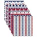 BHNACIER 24 Sheets American Flag Pattern Paper American National Day Scrapbook Paper 12 x 12 Patriotic Memorial Day Star American Flag Decorative Craft Papers for Independence Days DIY Card Making Scrapbook - Image 2