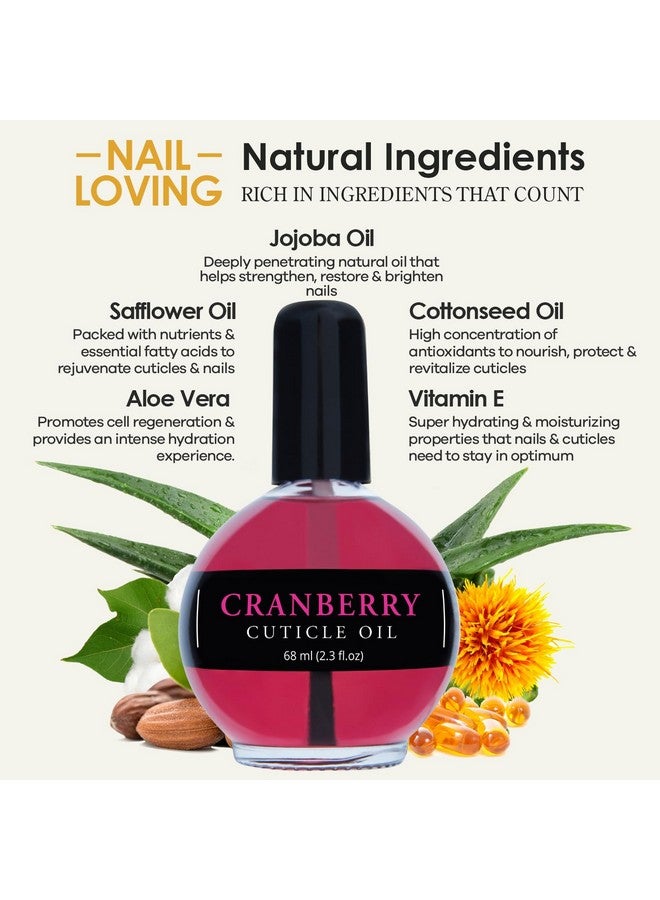 ايلي تشاز زيت مرطب للبشرة والعناية بالأظافر 2.3 أونصة سائلة معطرة بالتوت البري ممزوج بزيت الجوجوبا والصبار وفيتامين E لإصلاح ترطيب الأظافر والزوائد اللحمية ومرطب ومقوي للنمو - Image 3
