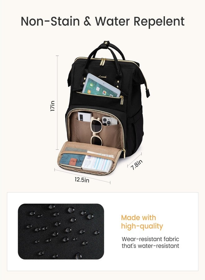 LOVEVOOK Laptop Backpack for Women with Giant Tumbler Holder Pocket,15.6 inch Waterproof Travel Backpack Purse Computer Laptop Bag,Professional Work College Nurse Teacher Backpack Daypack,Olive Green - Image 5