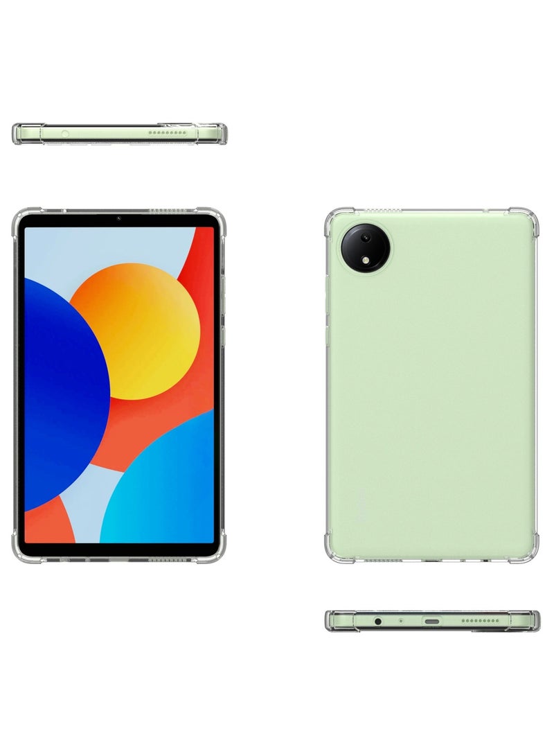 2 in 1 Xiaomi Redmi Pad SE 8.7 Inch Protection Pack - Ultra Clear Shockproof Case & Edge-to-Edge Screen Protector, 360 Degree Protection, Back Cover & Screen Protector for Xiaomi Redmi Pad SE 8.7 Inch - Image 4
