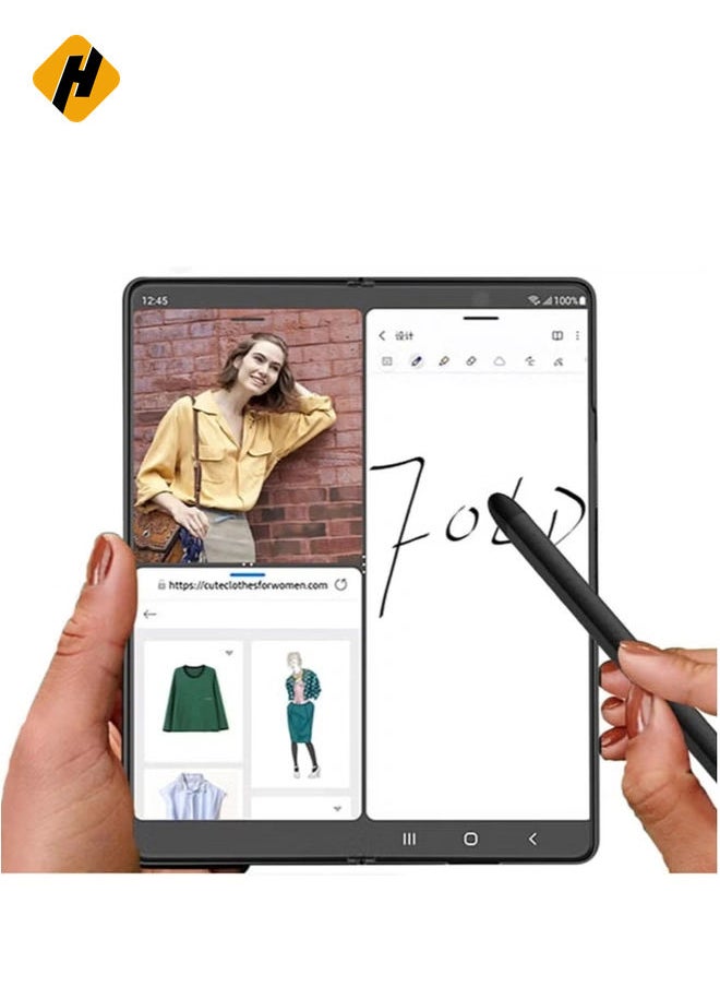 HuHa Premium Black S Pen Replacement for Samsung Galaxy Z Fold 6  - Image 2