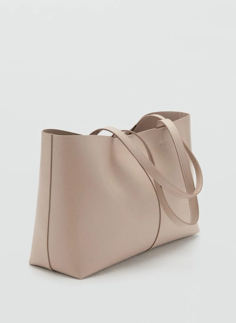 مانجو Shopper bag with double handle