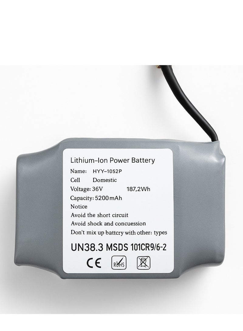Scooter battery 36 volt Lithium 5200 MAh - Image 1
